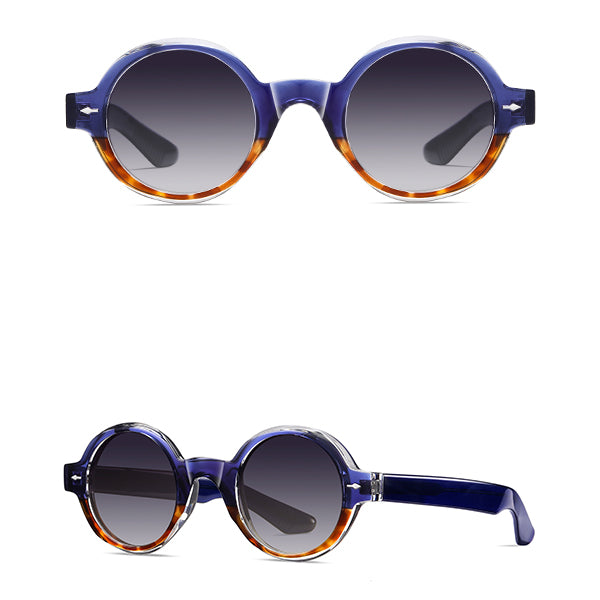 Round Sunglasses - Full Frame TR Acetate