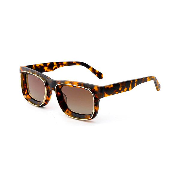 Vittorio Disappointed - Square Polaroid Sunglasses