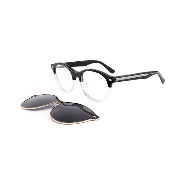 Clip-on eyeglasses frame