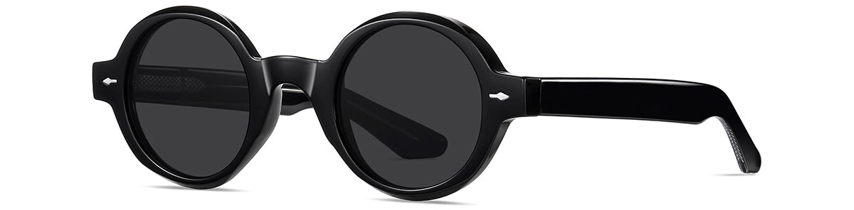 Round Sunglasses - Full Frame TR Acetate