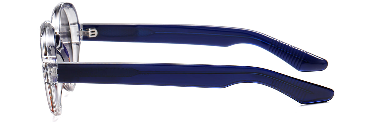 Round Sunglasses - Full Frame TR Acetate