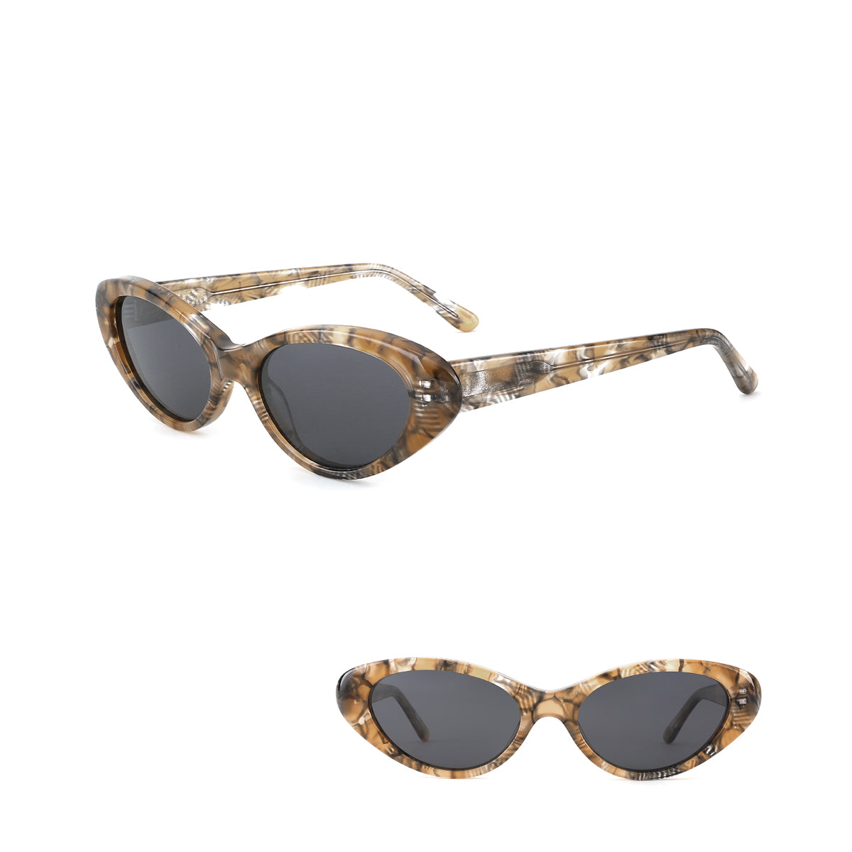Vittorio 29072 Cat Eye Acetate Sunglasses - Women's