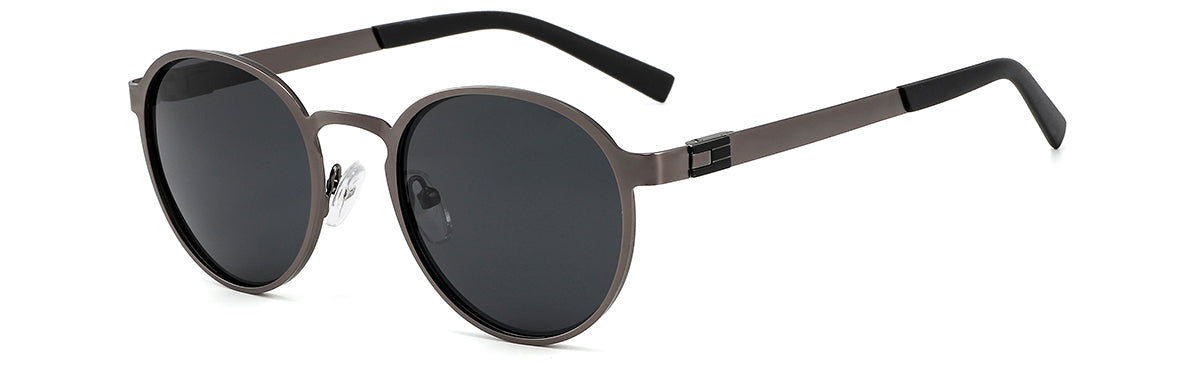 Vittorio 6246 Round Metal Sunglasses - Unisex