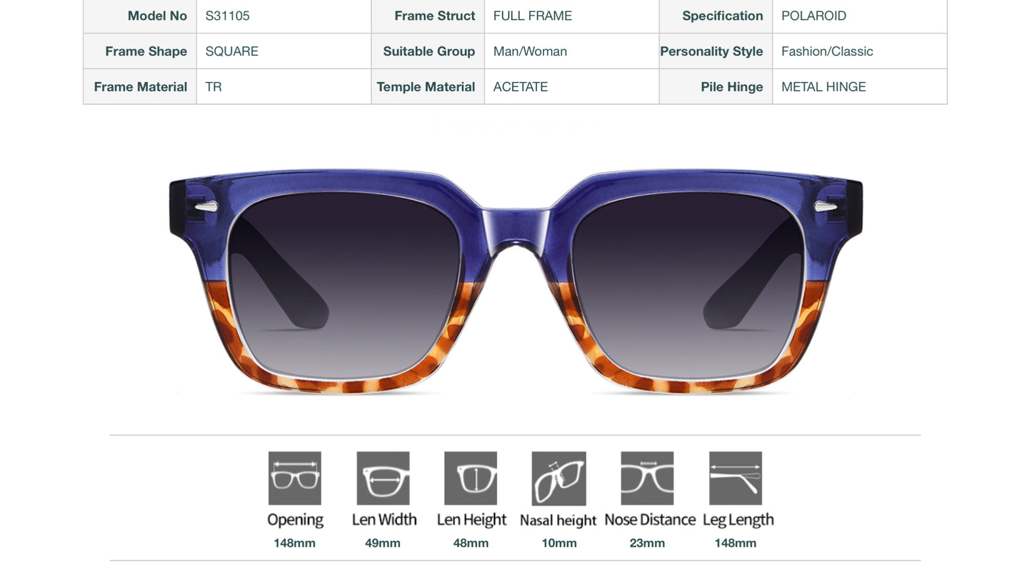 Polaroid Sunglasses - TR Frame