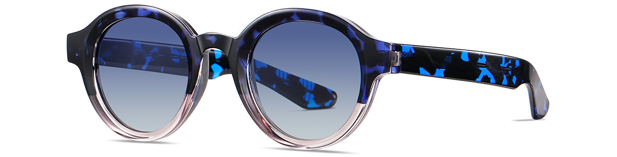 Round Sunglasses - Full Frame TR Acetate
