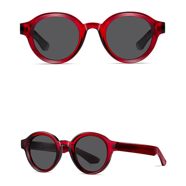 Round Sunglasses - Full Frame TR Acetate