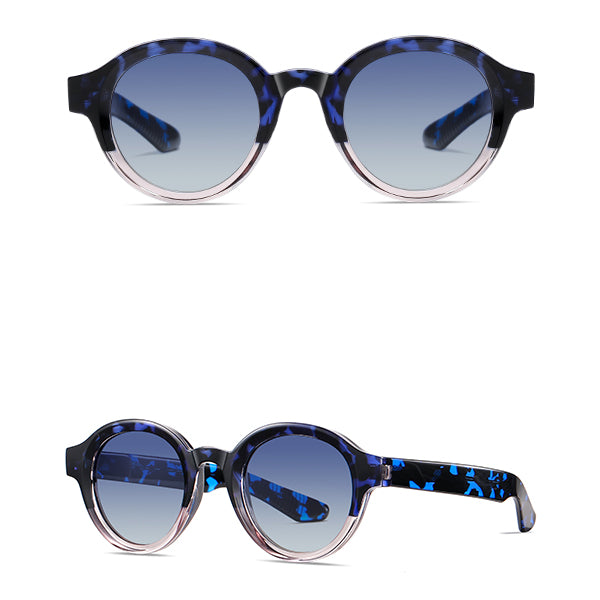 Round Sunglasses - Full Frame TR Acetate