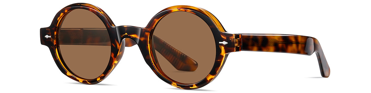 Round Sunglasses - Full Frame TR Acetate
