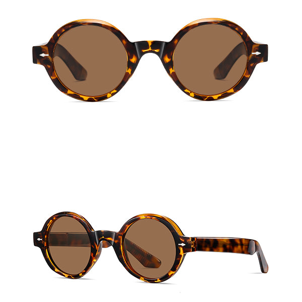 Round Sunglasses - Full Frame TR Acetate