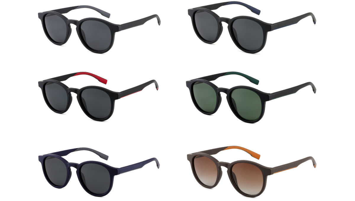 Round Sunglasses - Full Frame TR