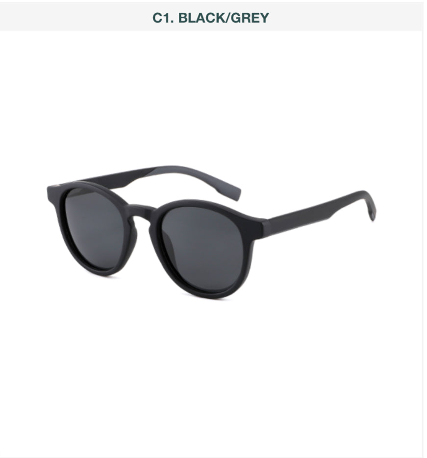 Round Sunglasses - Full Frame TR