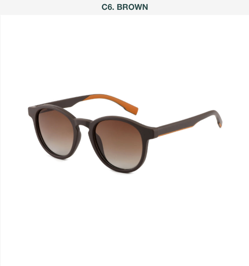 Round Sunglasses - Full Frame TR