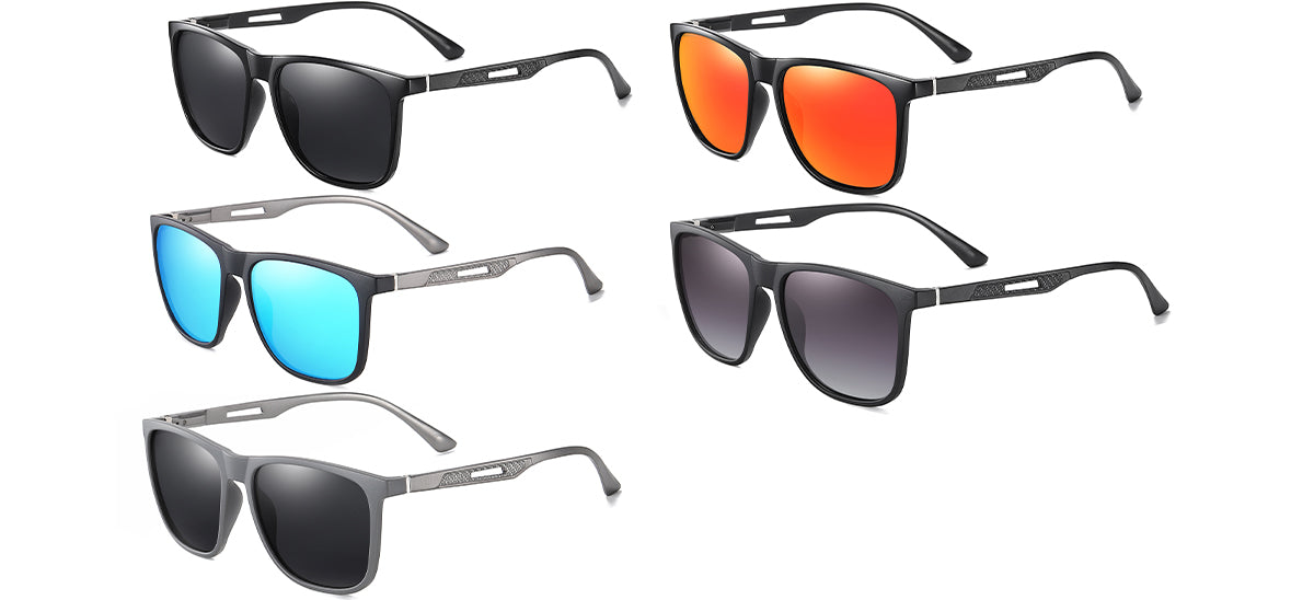 Polarized Square Sunglasses - Men's & women’s Fashion Eyewear