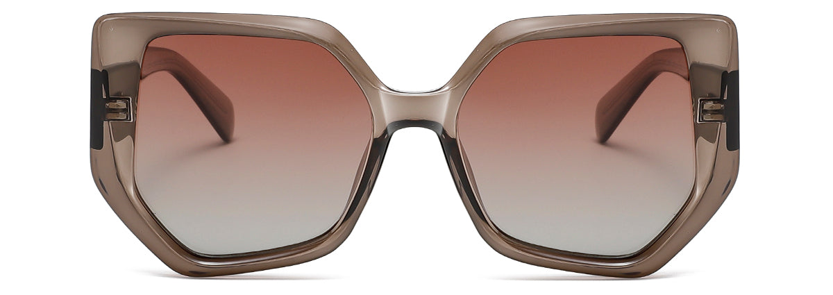 Vittorio Polygon Sunglasses - Women's Fashion Eyewear