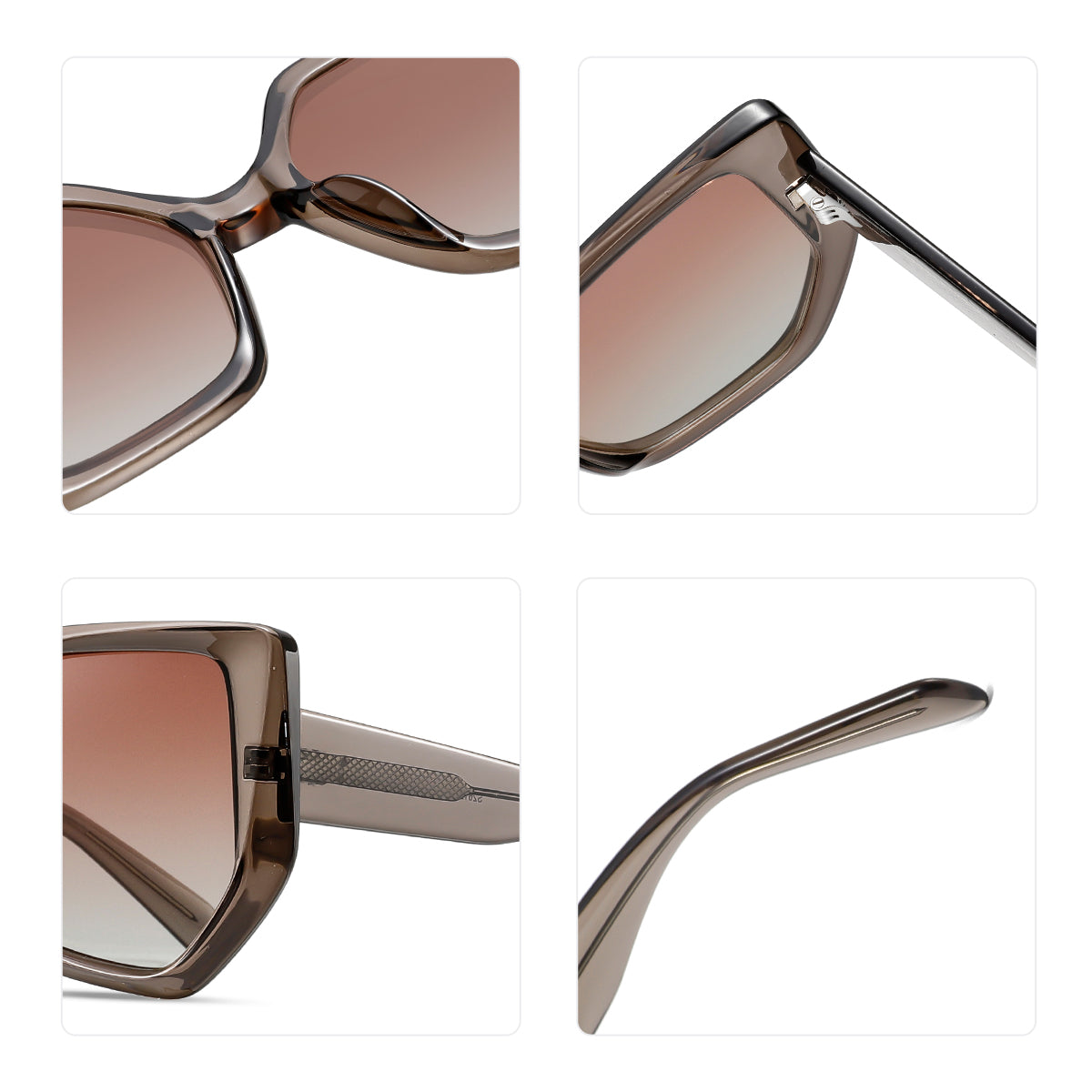 Vittorio Polygon Sunglasses - Women's Fashion Eyewear