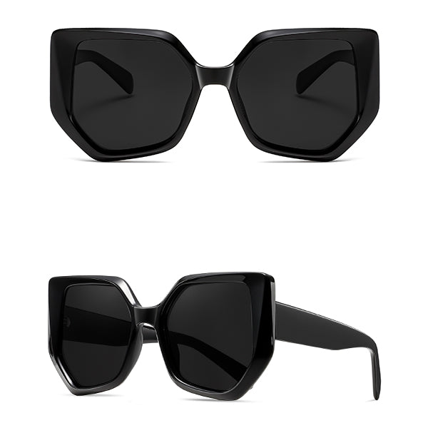 Vittorio Polygon Sunglasses - Women's Fashion Eyewear