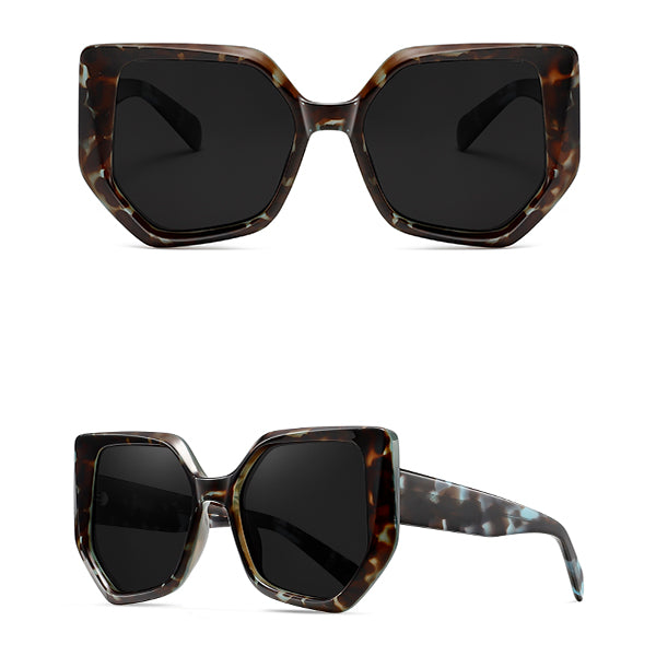 Vittorio Polygon Sunglasses - Women's Fashion Eyewear