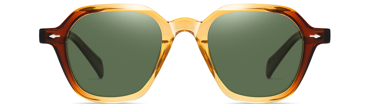 Polygon Polaroid Sunglasses - Vittorio