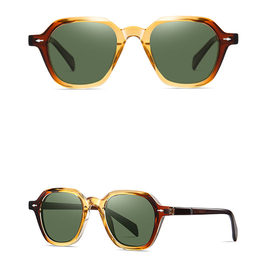Polygon Polaroid Sunglasses - Vittorio