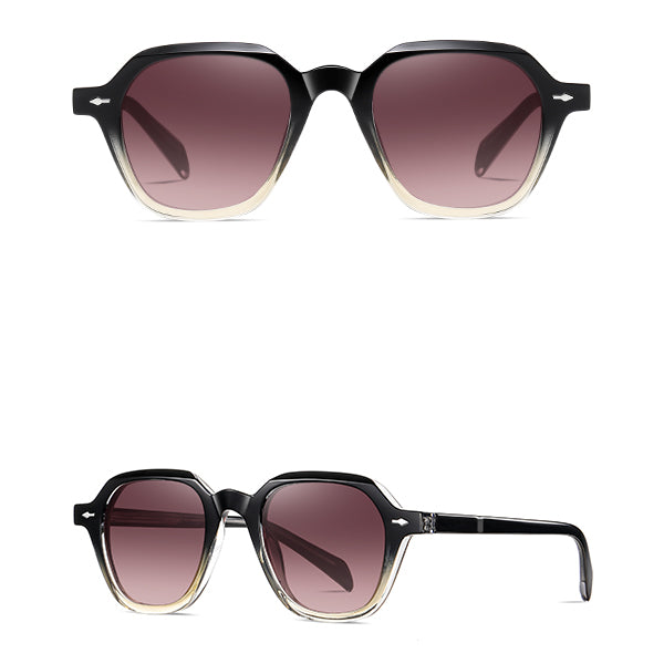 Polygon Polaroid Sunglasses - Vittorio