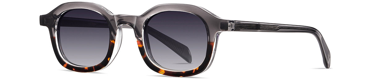 Oval Polaroid Sunglasses - Vittorio