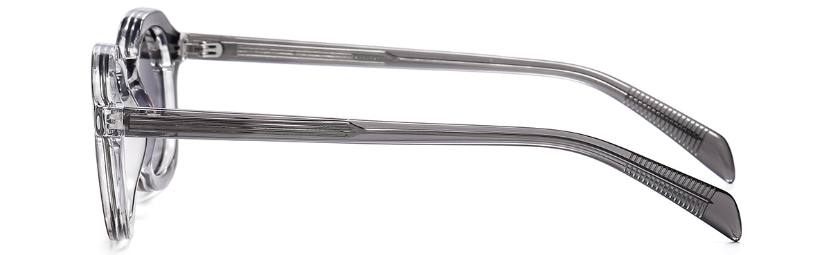 Oval Polaroid Sunglasses - Vittorio