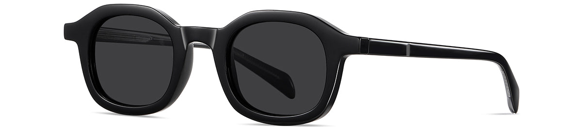 Oval Polaroid Sunglasses - Vittorio