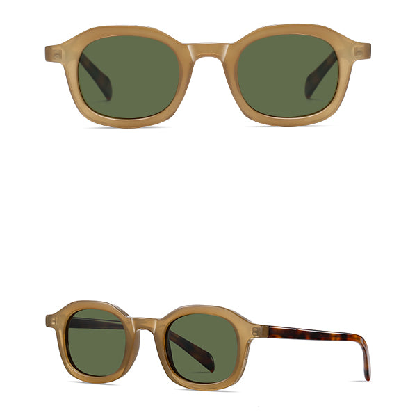 Oval Polaroid Sunglasses - Vittorio