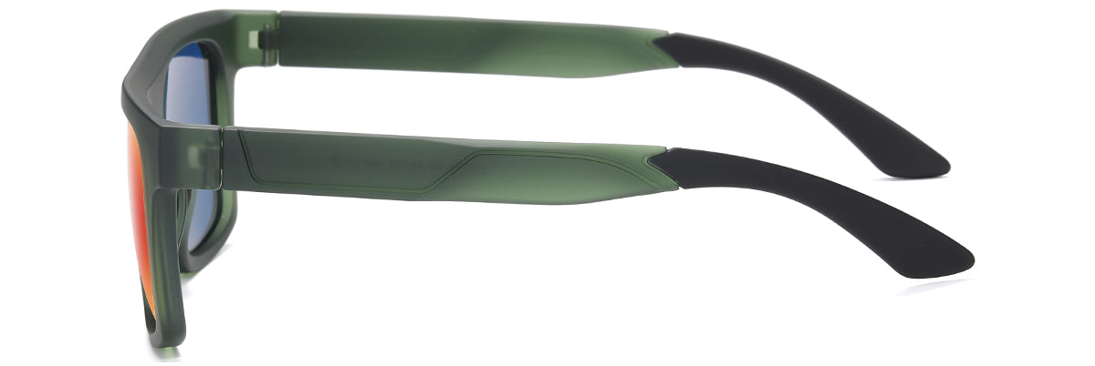 Oval Polaroid Sunglasses - Vittorio