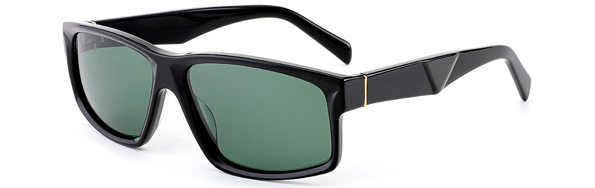 Vittorio Polaroid Sunglasses - Square Frame Acetate
