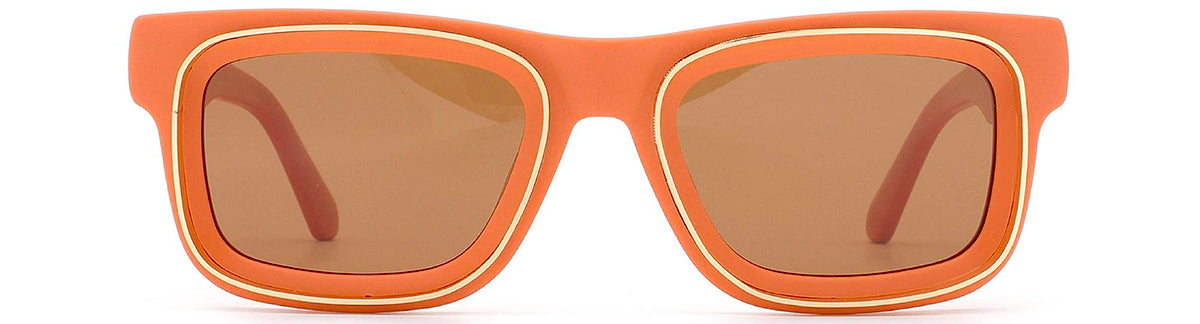 Vittorio Disappointed - Square Polaroid Sunglasses