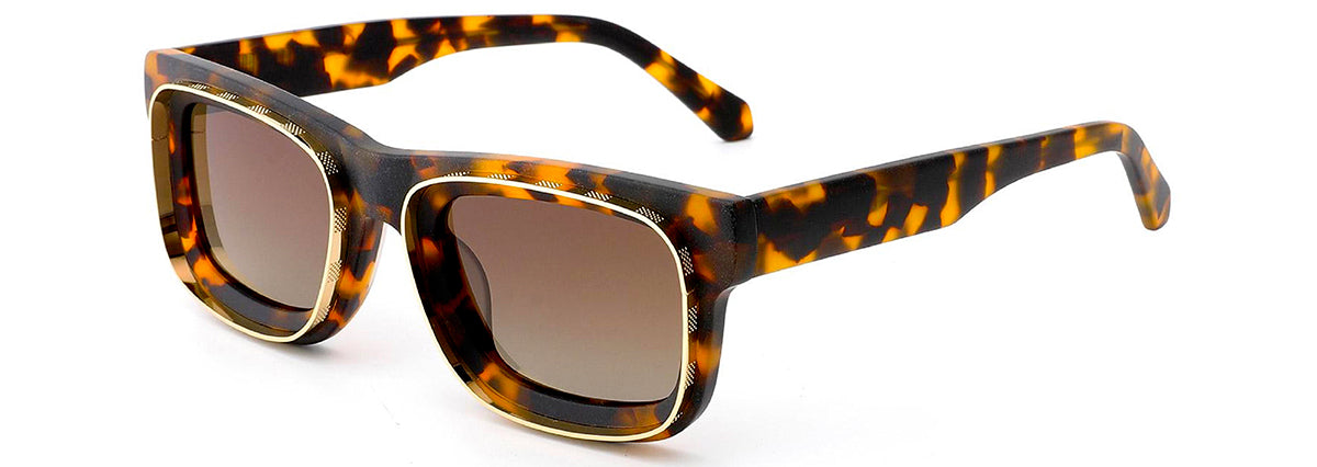 Vittorio Disappointed - Square Polaroid Sunglasses