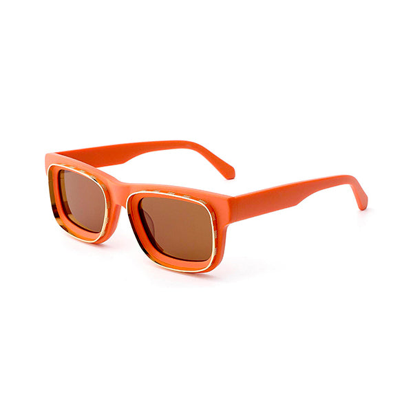 Vittorio Disappointed - Square Polaroid Sunglasses