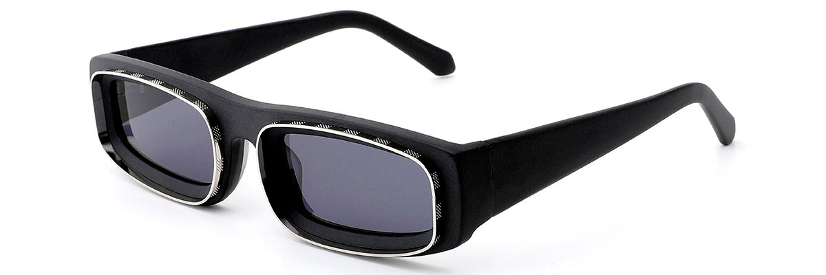 Vittorio MB1493S Square Sunglasses - Bold Acetate Frame