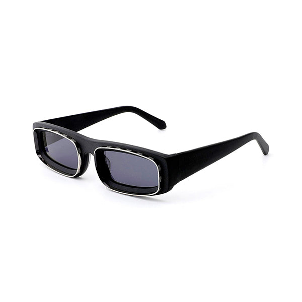Vittorio MB1493S Square Sunglasses - Bold Acetate Frame