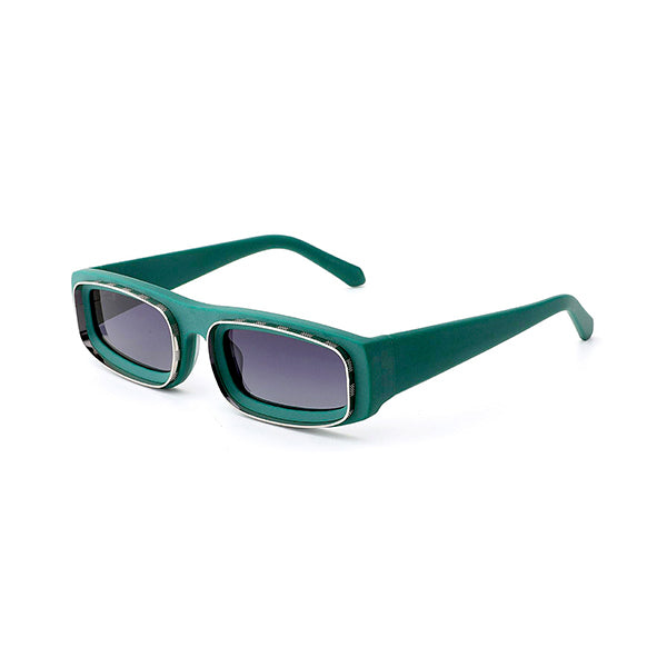 Vittorio MB1493S Square Sunglasses - Bold Acetate Frame