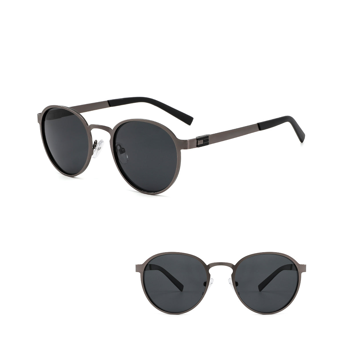 Vittorio 6246 Round Metal Sunglasses - Unisex