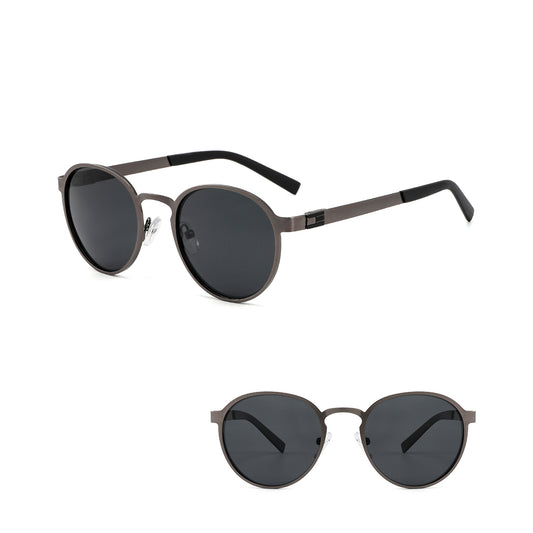 Vittorio 6246 Round Metal Sunglasses - Unisex