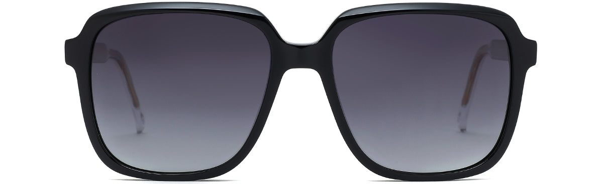 Vittorio GB1011 Oval Sunglasses - Acetate Frame
