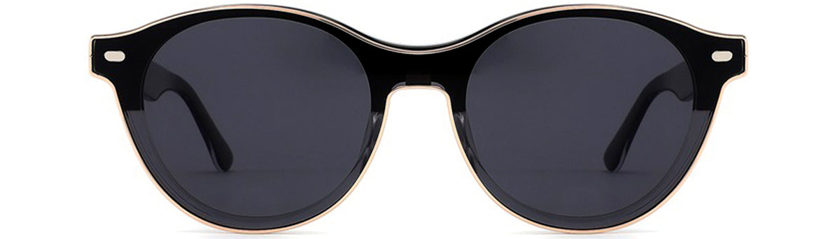 Clip-on eyeglasses frame