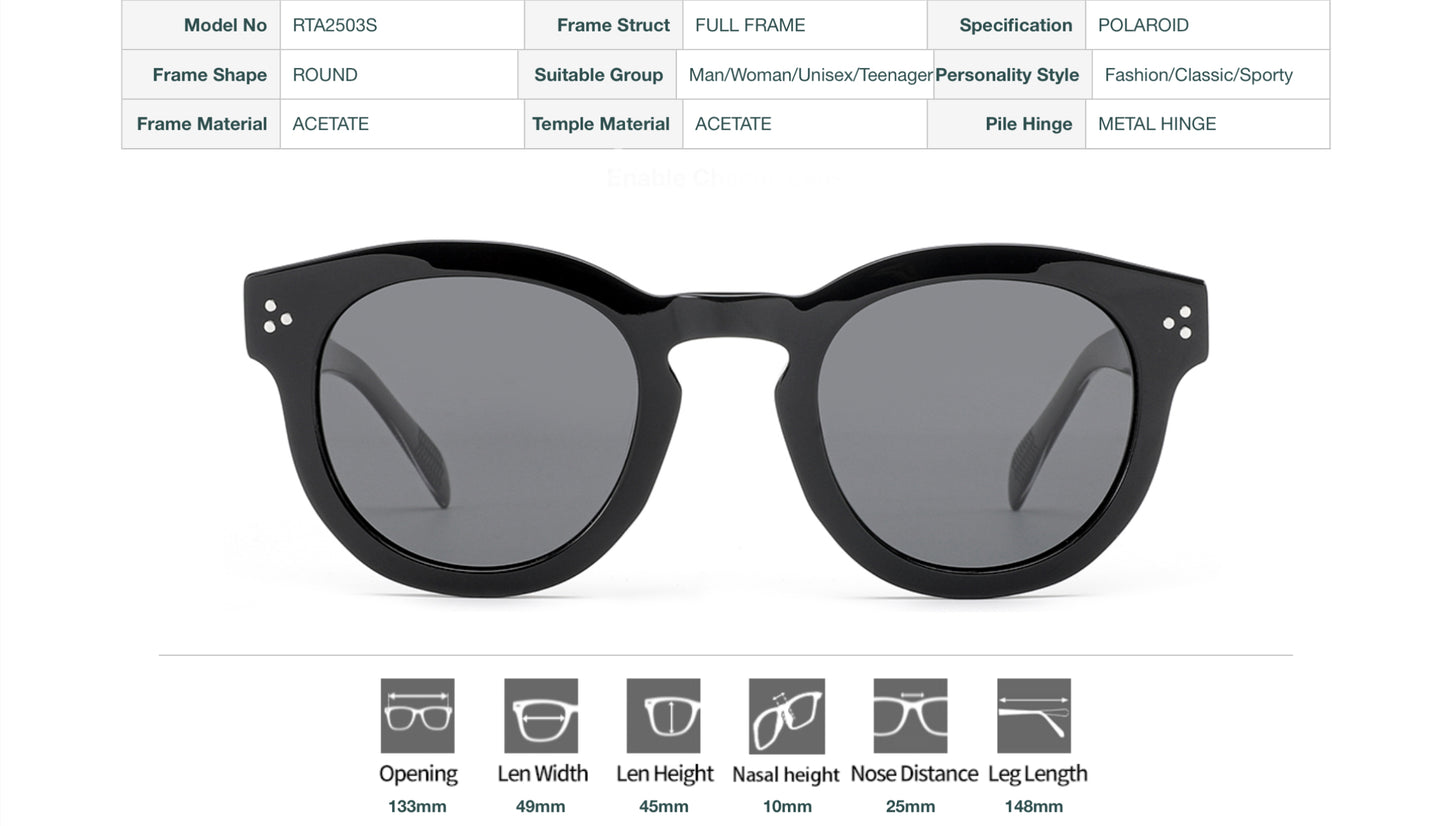 Sunglasses vittorio gray Unisex