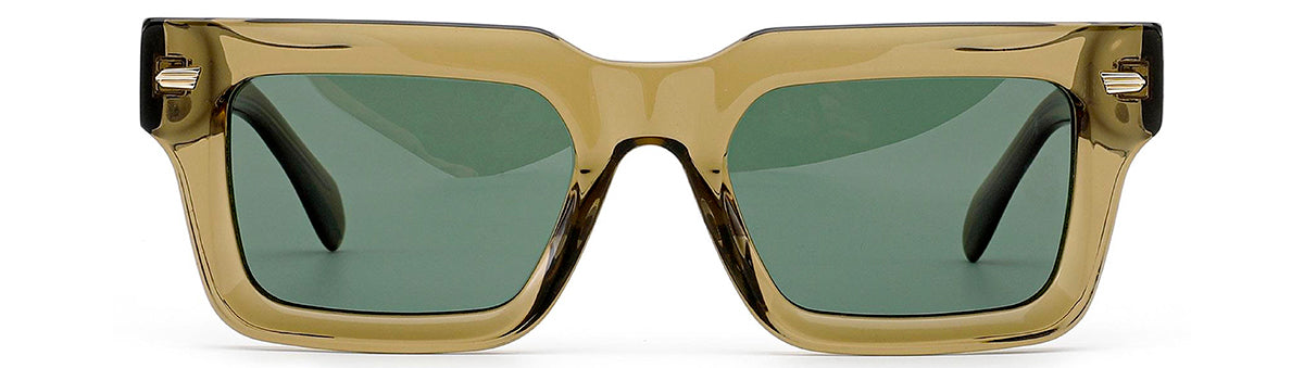 Polaroid MB1489S Square Frame Sunglasses - Unisex Acetate Fashion Eyewear