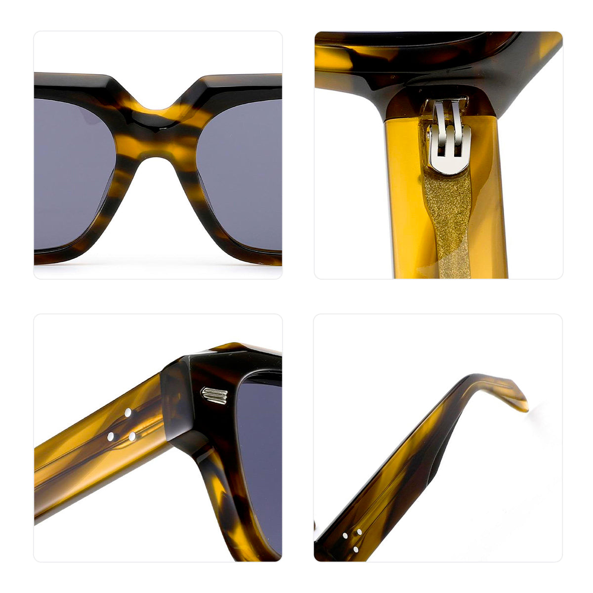 Sunglasses - Unisex Acetate Fashion Eyewear