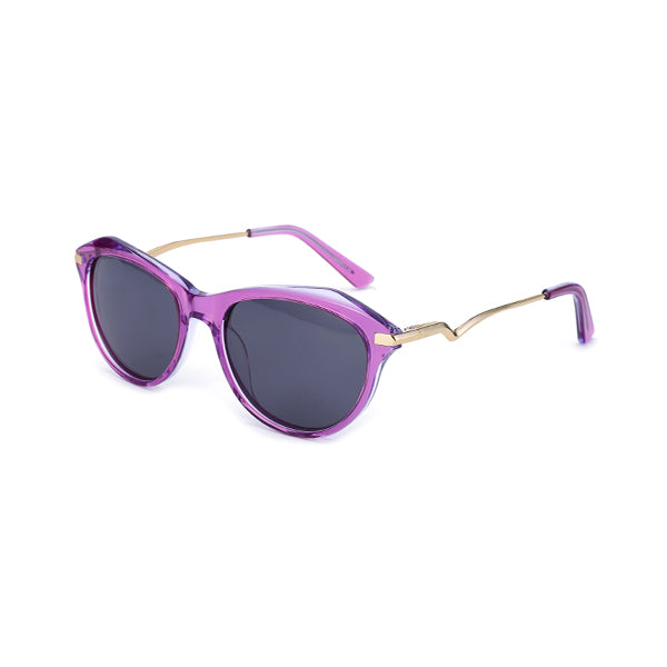 Vittorio MB1183S Oval Acetate Sunglasses for Women