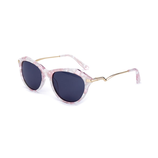 Vittorio MB1183S Oval Acetate Sunglasses for Women