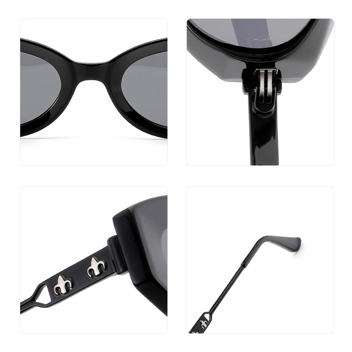 Polaroid MB1453S Women's Oval Sunglasses