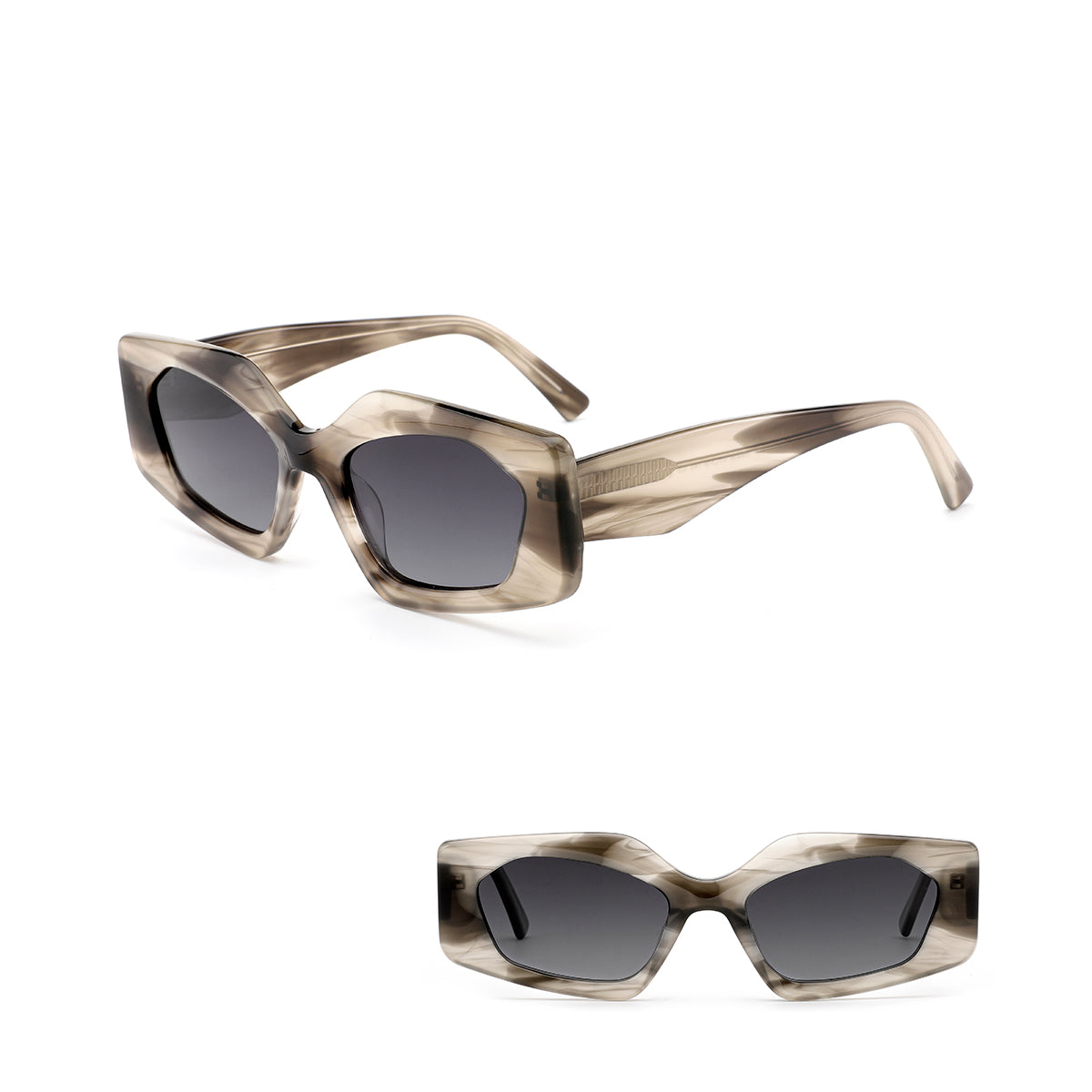 Polaroid MB1452AS Unisex Polygon Sunglasses
