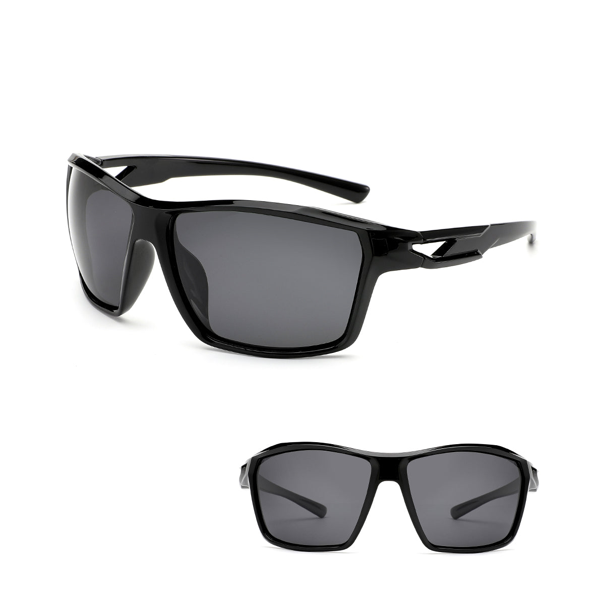 Vittorio GSA8259 Square TR Frame Polaroid Sunglasses