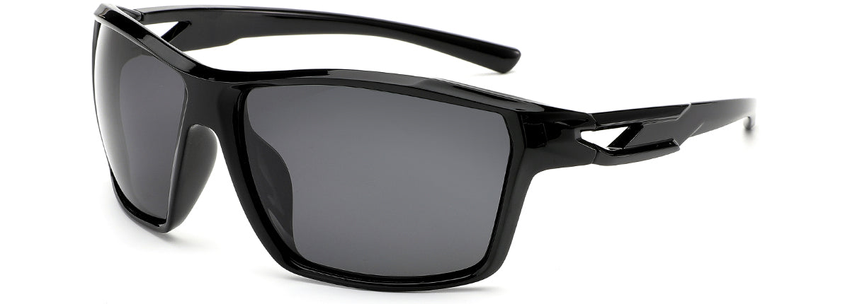 Vittorio GSA8259 Square TR Frame Polaroid Sunglasses
