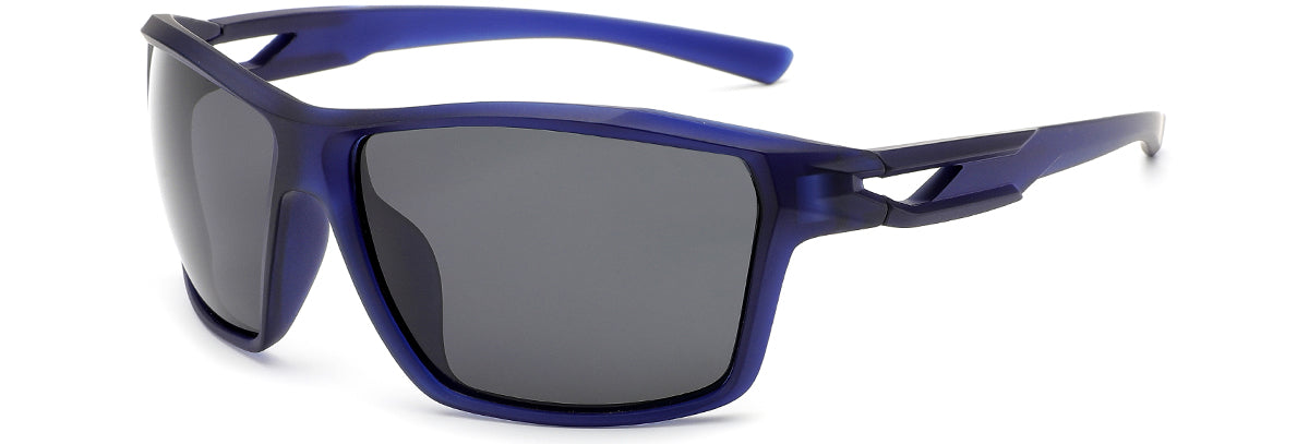 Vittorio GSA8259 Square TR Frame Polaroid Sunglasses